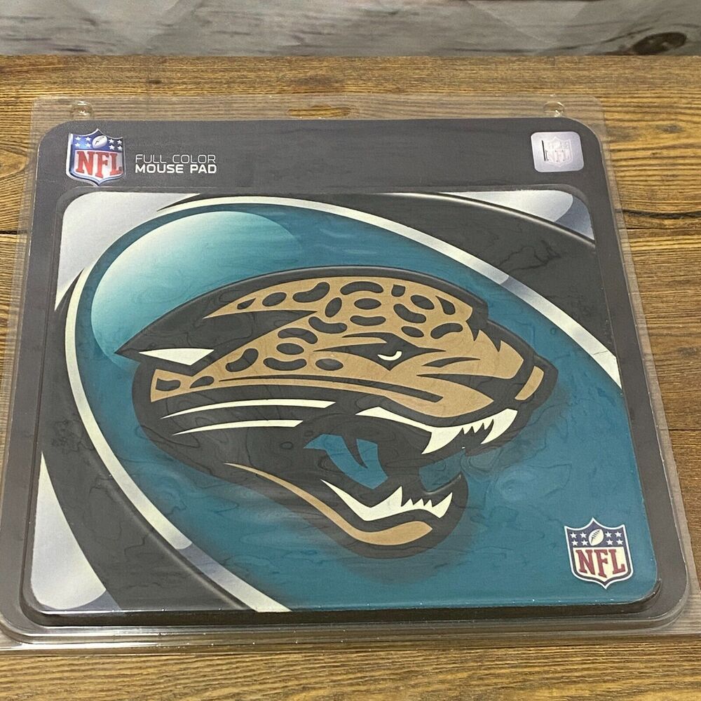 NFL Jacksonville Jaguars Football Logo Full Color Neoprene Computer MOUSE PAD